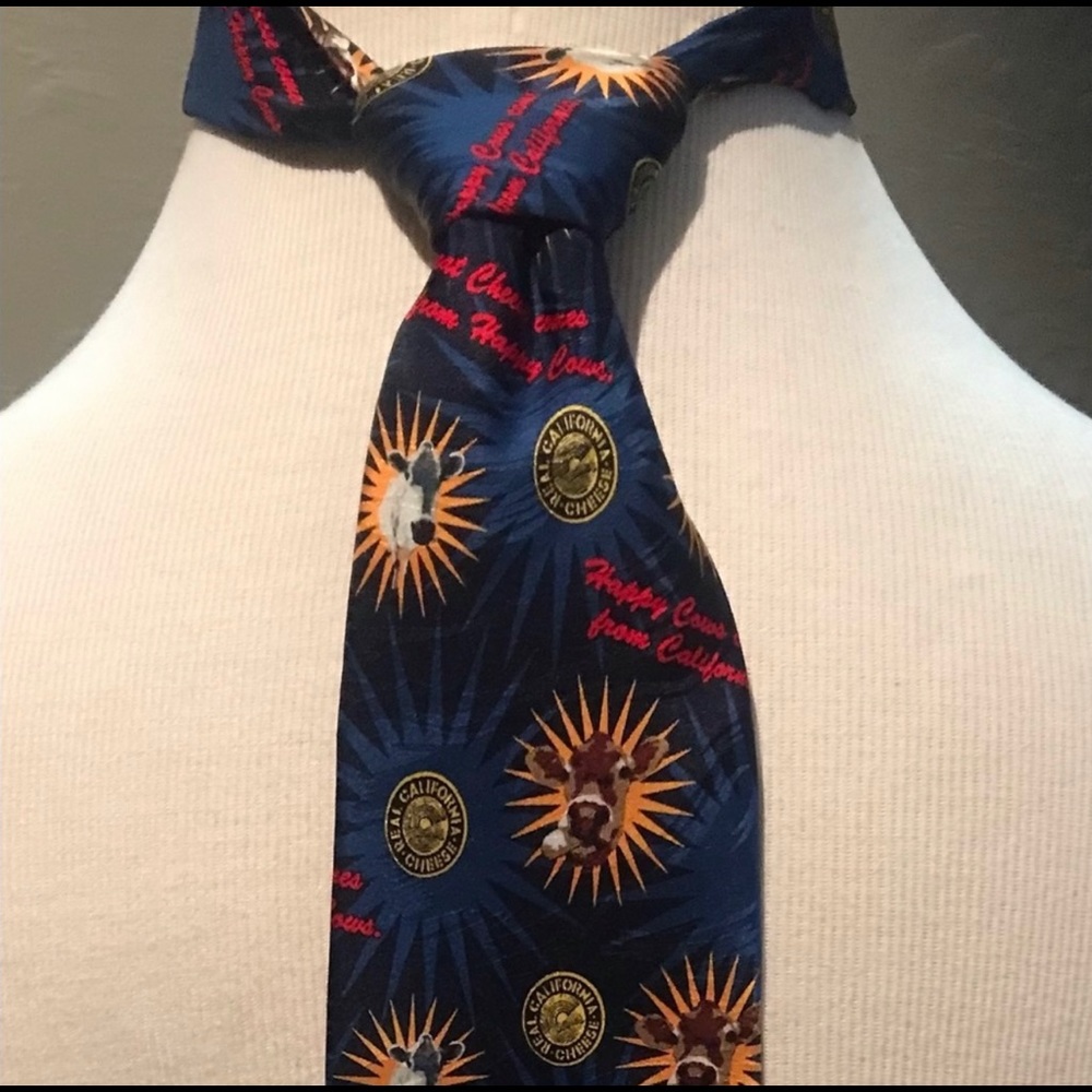 California Cow Tie.. California Cheese .